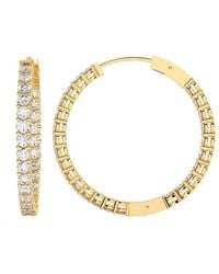 Diamond Select Cuts - 14K 3.00 Ct. Tw. Diamond Earrings - Lyst