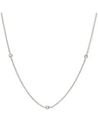 Diana M. Jewels Fine Jewellery 18k 0.75 Ct. Tw. Diamond Necklace - Metallic