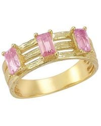 Reiss - 14k 0.93 Ct. Tw. Rose Quartz Cocktail Ring - Lyst