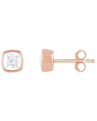 Lab Grown Diamonds - 14K Rose 1.50 Ct. Tw. Lab-Grown Diamond Studs - Lyst