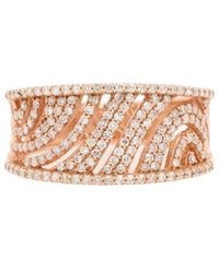 Diana M. Jewels - Fine Jewelry 14k Rose Gold 0.59 Ct. Tw. Diamond Half-eternity Ring - Lyst