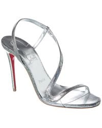 Christian Louboutin - Rosalie 100 Leather Sandal - Lyst