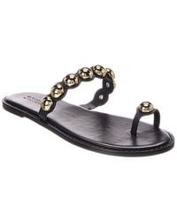 SCHUTZ SHOES - Romy Leather Sandal - Lyst