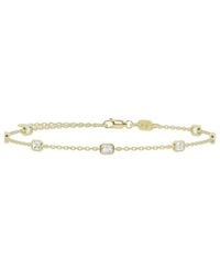 Lab Grown Diamonds - 14K 0.75 Ct. Tw. Lab-Grown Diamond Station Bracelet - Lyst