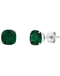 MaxColor - 14K 1.35 Ct. Tw. Lab-Grown Created Emerald Stud Earrings - Lyst