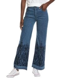 Kobi Halperin - Shira Print Denim Pant - Lyst