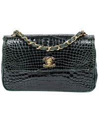 Chanel - Rare 1989 Crocodile Mini Flap Bag - Lyst