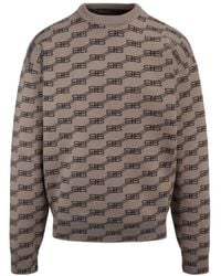 Balenciaga - Wool-Blend Sweater - Lyst