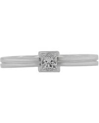 Diana M. Jewels - Fine Jewelry 18K 0.33 Ct. Tw. Diamond Half-Eternity Ring - Lyst