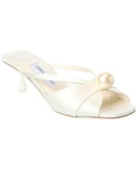 Jimmy Choo - Siva 50 Satin Mule - Lyst