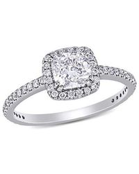 Rina Limor - 14K 1.32 Ct. Tw. Diamond Halo Ring - Lyst