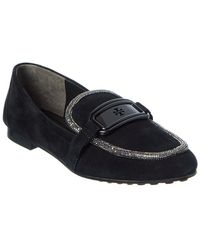 Tory Burch - Georgia Suede Loafer - Lyst