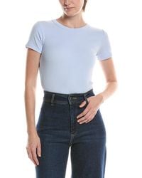 NIC+ZOE - Perfect Knit Rib Crew T-Shirt - Lyst