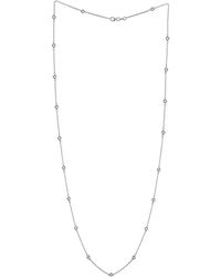 Diana M. Jewels - Fine Jewelry 14k 1.50 Ct. Tw. Diamond By The Yard 34in Necklace - Lyst