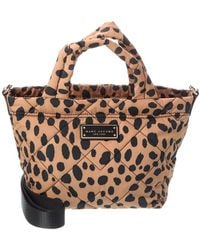 Marc Jacobs - Mini Cheetah Quilted Tote - Lyst
