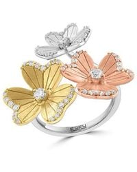 Effy Fine Jewelry - 14K 0.63 Ct. Tw. Diamond Ring - Lyst