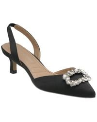 Adrienne Vittadini - Suzer Satin Pump - Lyst