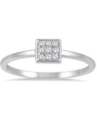 True Diamond - 14K 0.09 Ct. Tw. Diamond Ring - Lyst