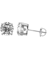 Genevive Jewelry - Silver Studs - Lyst