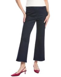 Anne Klein - Petite High-Rise Wide Leg Jean - Lyst