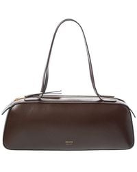 KHAITE - Simona Leather Shoulder Bag - Lyst