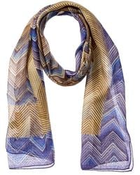 Missoni - Silk-Blend Scarf - Lyst
