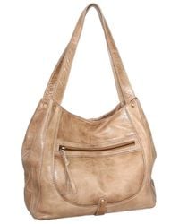 Nino Bossi - Braylee Hand-Dyed Vintage Leather Satchel - Lyst