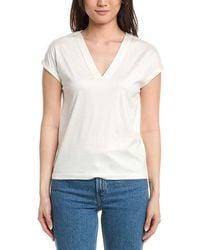 Eleventy - V-Neck T-Shirt - Lyst