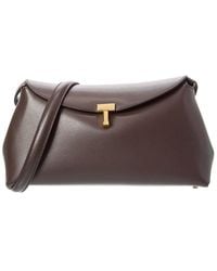 TOTEME - T Lock Leather Shoulder Bag - Lyst
