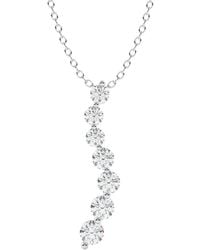 Diamond Select Cuts - 14K 1.00 Ct. Tw. Diamond Pendant Necklace - Lyst