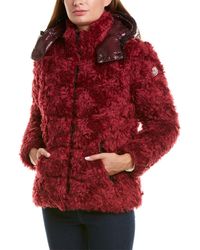 Moncler Down Coat - Red