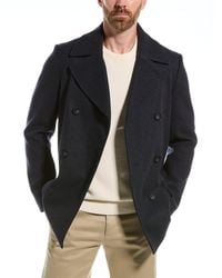 Cole Haan - Wool-Blend Coat - Lyst
