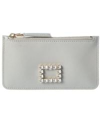 Roger Vivier - Leather Card Case - Lyst