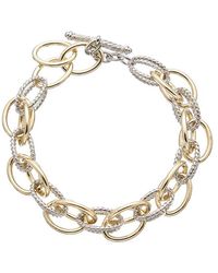 Juvell - 18K Two-Tone Plated Bracelet - Lyst