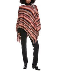 Missoni - Wool-Blend Poncho - Lyst