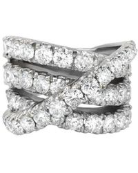 Diana M. Jewels - Fine Jewelry 18K 8.10 Ct. Tw. Diamond Eternity Ring - Lyst