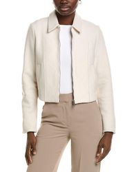 Marc Cain - Solid Wool Jacket - Lyst