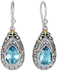 Phillip Gavriel - 18K Over 5.00 Ct. Tw. Gemstone Dragonfly Earring Earrings - Lyst