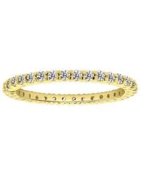 LEVARON - 14K 0.50 Ct. Tw. Diamond Eternity Ring - Lyst