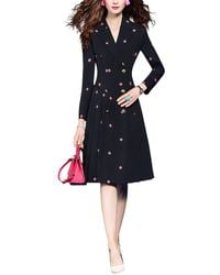 VERA DOLINI - Midi Dress - Lyst