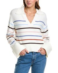 Laundry by Shelli Segal - Johnny Collar Sweater - Lyst