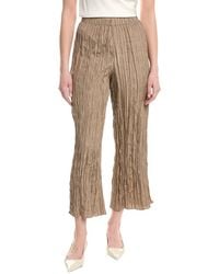 Eileen Fisher - Wide Ankle Silk Pant - Lyst