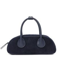 Tiffany & Fred Paris - Suede & Leather Satchel - Lyst