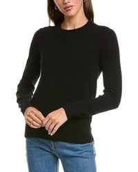 InCashmere - Basic Crewneck 100% Cashmere Sweater - Lyst