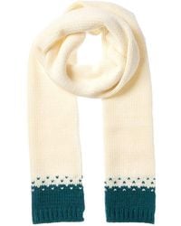 Portolano - Colorblocked Wool-Blend Beanie - Lyst