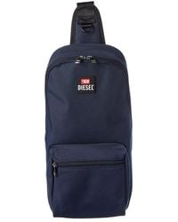 DIESEL - Logo Basic Slingback Letter Mono Backpack - Lyst
