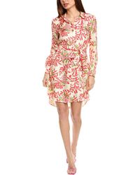 FLORA BEA NYC - Natalee Silk Mini Dress - Lyst