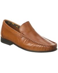 Donald J Pliner - Antique Leather Loafer - Lyst