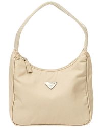 Prada - Nylon Canvas Mini Hobo Bag (Authentic Pre-Owned) - Lyst