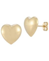 Ember Fine Jewelry - 14k Heart Studs - Lyst
